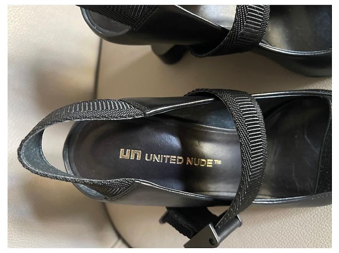 United Nude Eamz Tech II - Sandali neri T. 38 Nero - vista 6