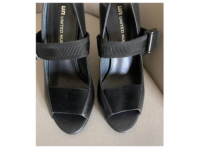 United Nude Eamz Tech II - Sandali neri T. 38 Nero - vista 8