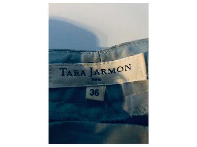 Pantalón de lino Tara Jarmon Azul claro - vista 4