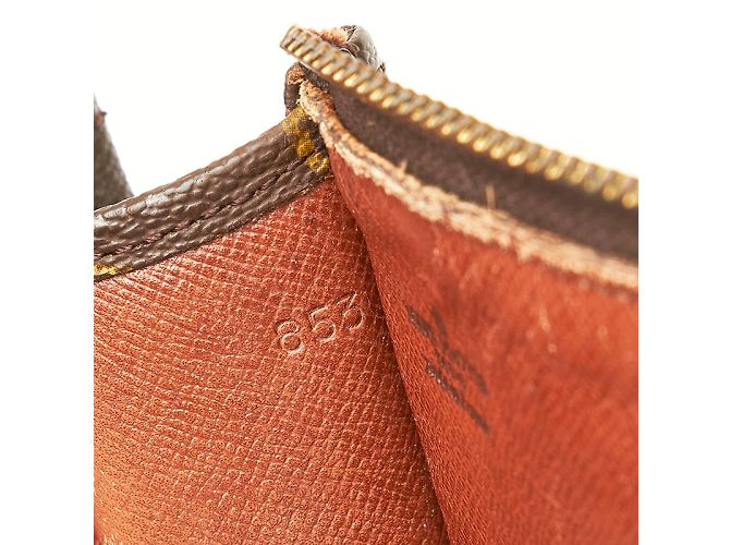 Louis Vuitton Monogramma Poche Documenti M53456 Marrone - vista 8