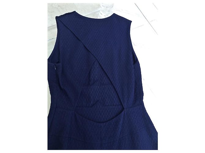 vestido estilo bailarina con espalda abierta de Kenzo Azul marino - vista 5