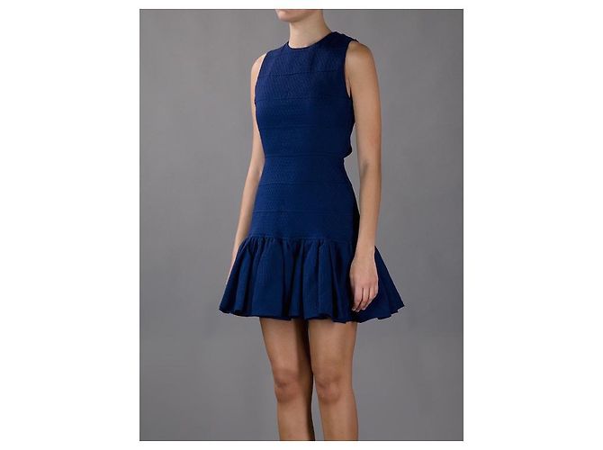 vestido estilo bailarina con espalda abierta de Kenzo Azul marino - vista 8