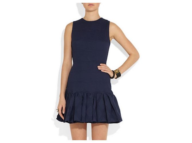 vestido estilo bailarina con espalda abierta de Kenzo Azul marino - vista 9