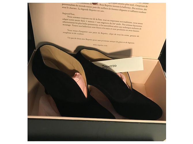 Repetto BOTINES TACÓN PEQUEÑO Negro - vista 3