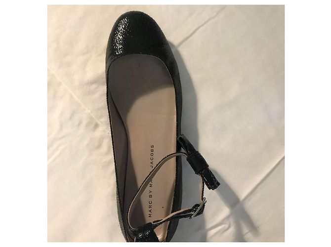 Marc by Marc Jacobs BAILARINAS CON LAZO Negro - vista 5