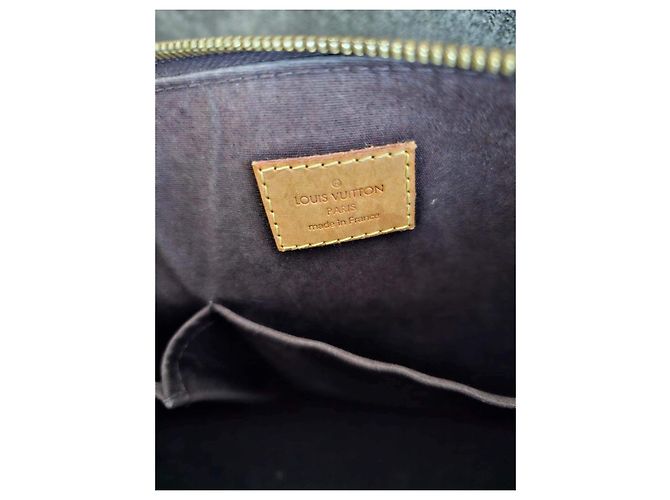 Louis Vuitton Borsa Alma in Pelle Vernis Amaranto - vista 8