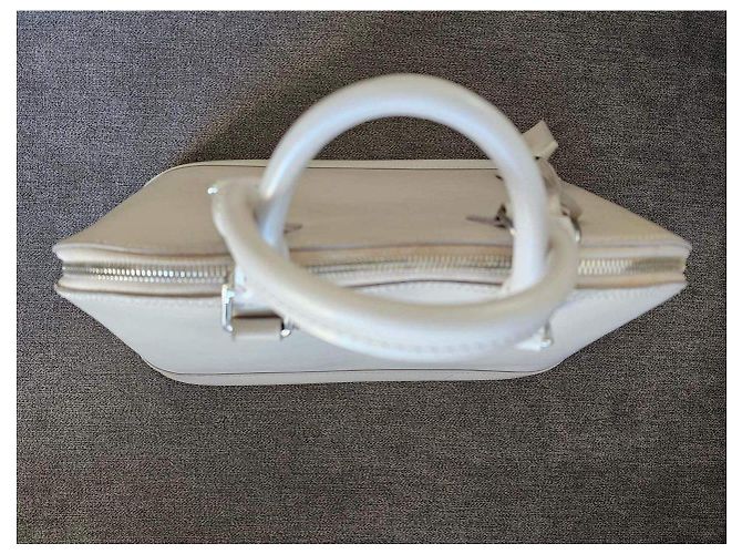 Alma Borsa Louis Vuitton bianca in pelle Epi Bianco - vista 6