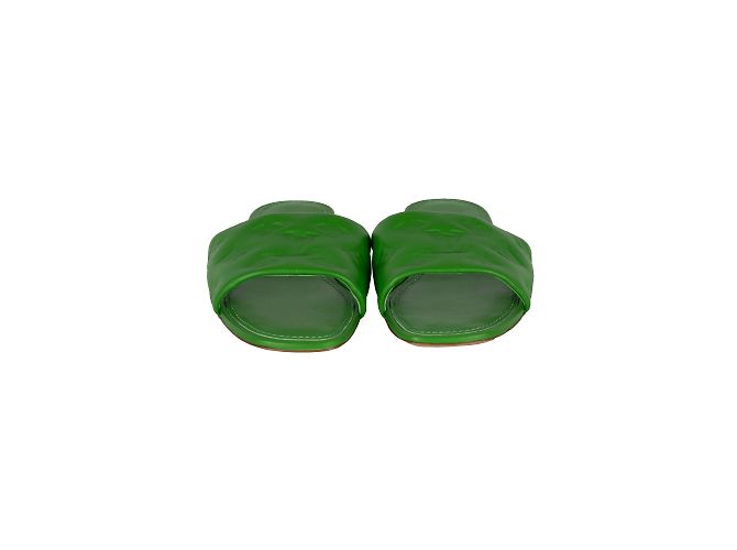 Mulo piatto Revival di Louis Vuitton Verde - vista 2