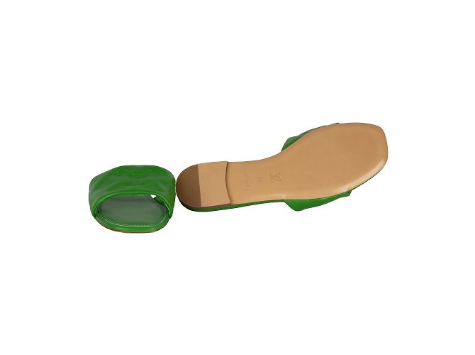 Mulo piatto Revival di Louis Vuitton Verde - vista 6