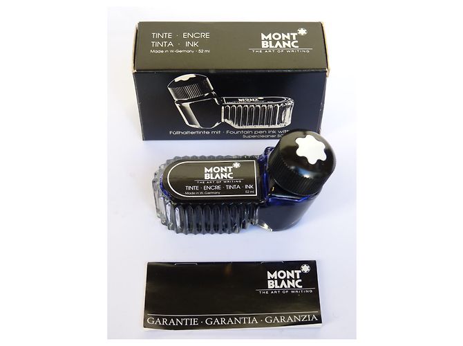 Montblanc Meisterstuck Solitaire Penna Stilografica Nera Oro Nero - vista 3