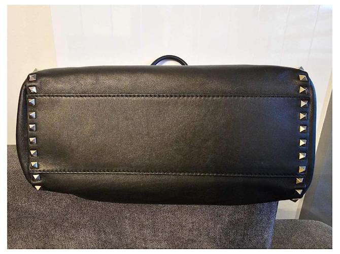 Borsa Valentino in pelle nera Nero - vista 6