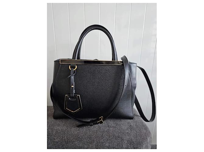 Borsa Fendi nera Nero - vista 7