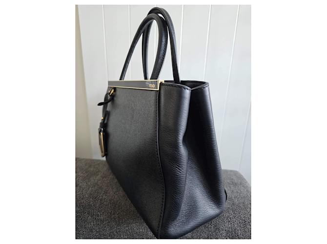 Borsa Fendi nera Nero - vista 8