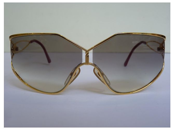 Occhiali da sole Christian Dior in metallo oro D'oro - vista 7
