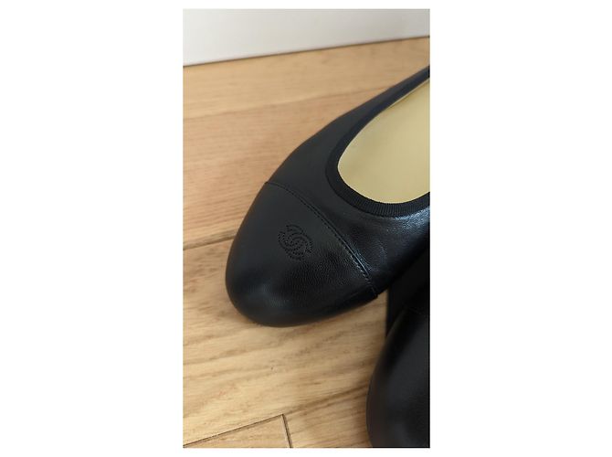 Cambon Chanel Ballerine Nero - vista 6