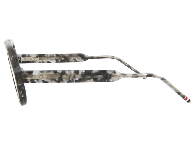 Thom Browne Oval-Frame Acetate Sunglasses - view 3