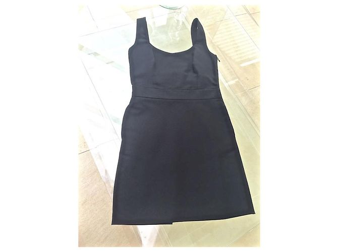 Vestido negro con espalda descubierta Dsquared2 - vista 3