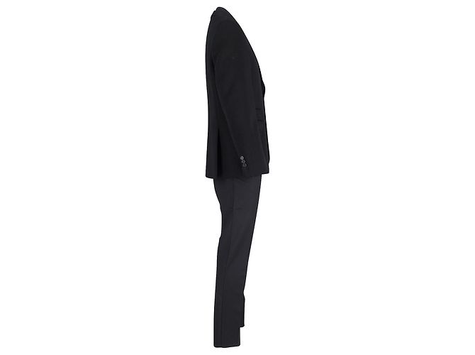 Neil Barrett Anzug und Hose im Set aus schwarzer Viskose - Ansicht 2