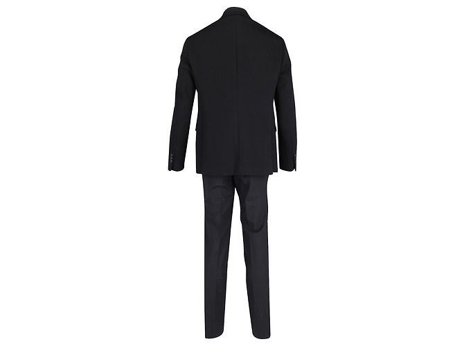 Neil Barrett Anzug und Hose im Set aus schwarzer Viskose - Ansicht 3