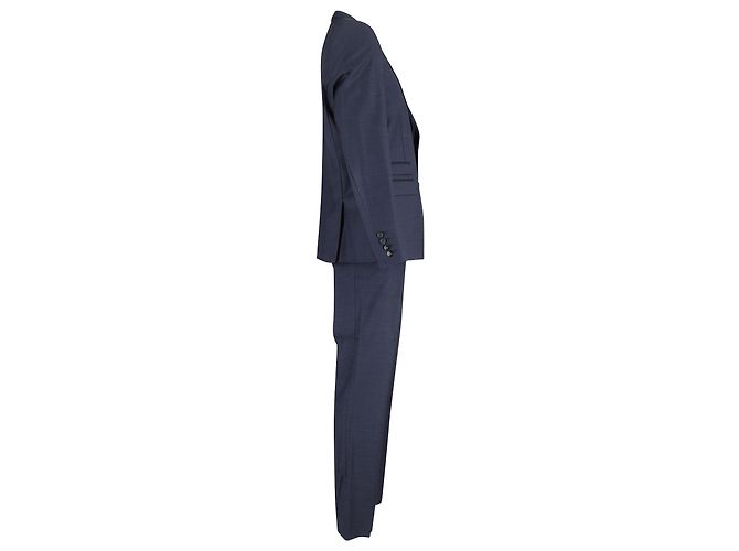 Completo completo e pantaloni The Kooples in lana blu navy - vista 2