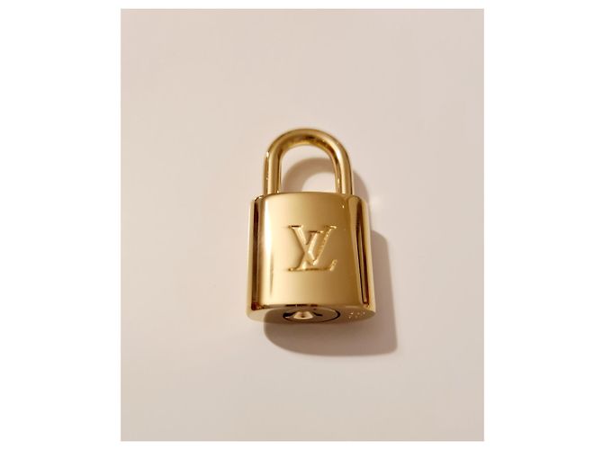 Lucchetto Louis Vuitton Ciondolo per Borsa Oro Metallo D'oro - vista 2