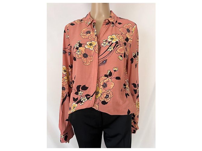 Camisa Palla Gestuz con estampado floral de viscosa Multicolor - vista 2
