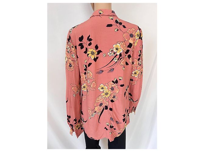 Camisa Palla Gestuz con estampado floral de viscosa Multicolor - vista 3