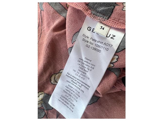 Camisa Palla Gestuz con estampado floral de viscosa Multicolor - vista 5
