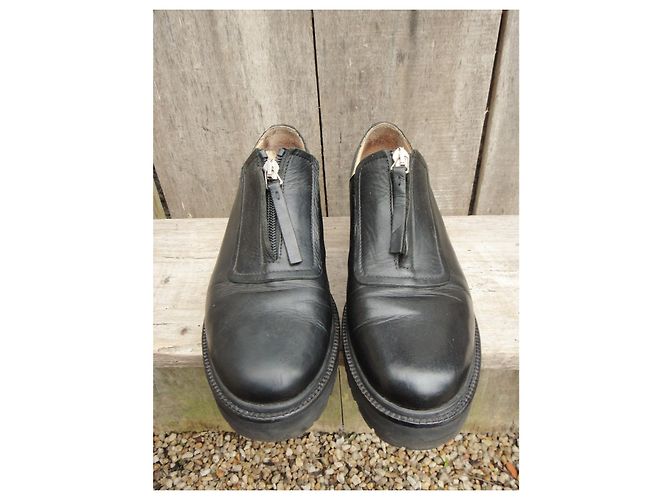 derbies zippés MM6 Maison Margiela p 37 Noir - vue 4
