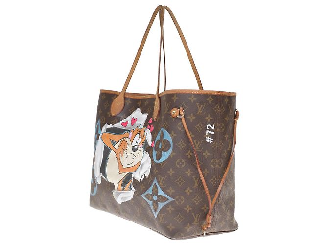 Louis Vuitton, Borsa Louis Vuitton Neverfull GM (Grande modello) Marrone - vista 3