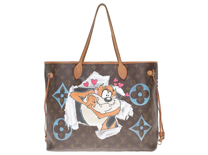 Louis Vuitton, Borsa Louis Vuitton Neverfull GM (Grande modello) Marrone - vista 4