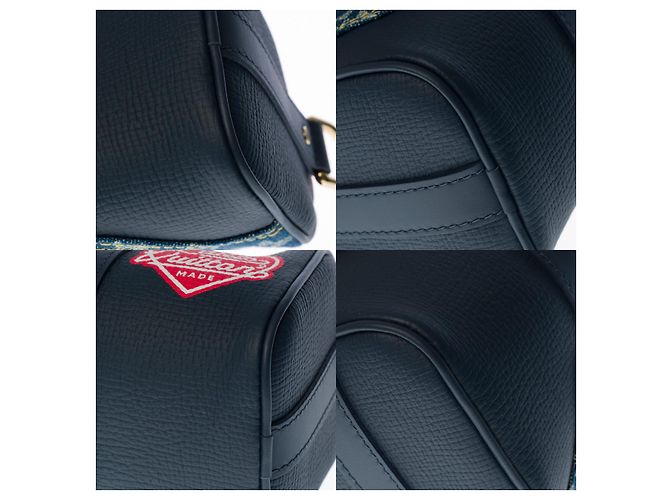 Louis Vuitton BORSONE DA VIAGGIO KEEPALL IN DENIM BLU - 133217934 - vista 11