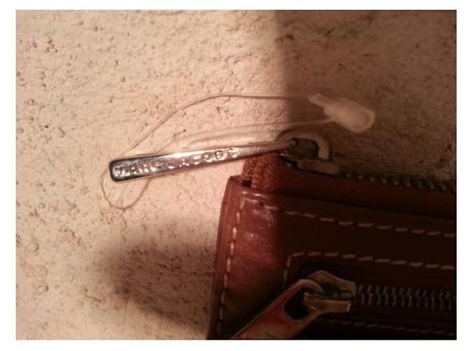 Clutch Marc Jacobs de couro cor castanho Castanha - vista 5