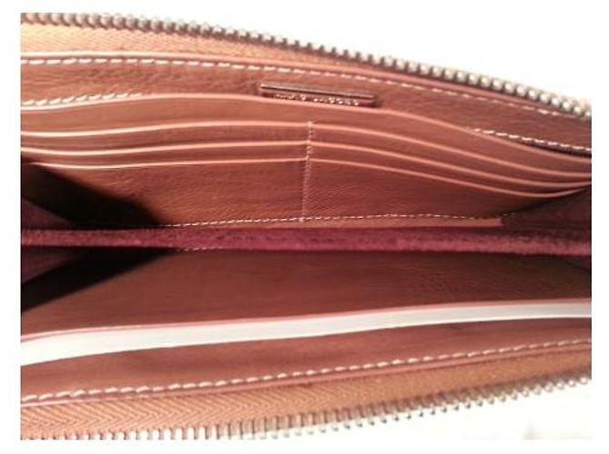 Clutch Marc Jacobs de couro cor castanho Castanha - vista 6