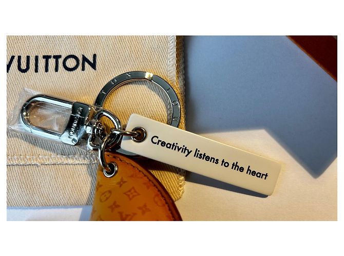 Louis Vuitton Fortune Cookie / Glückskeks Anhänger Braun Cognac - Ansicht 2