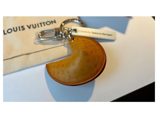 Louis Vuitton Fortune Cookie / Glückskeks Anhänger Braun Cognac - Ansicht 4