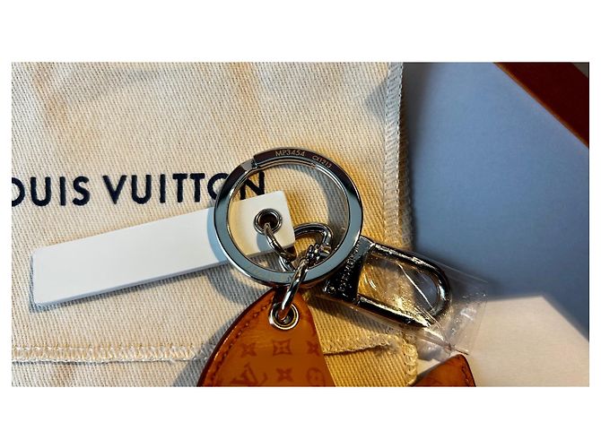 Louis Vuitton Fortune Cookie / Glückskeks Anhänger Braun Cognac - Ansicht 5