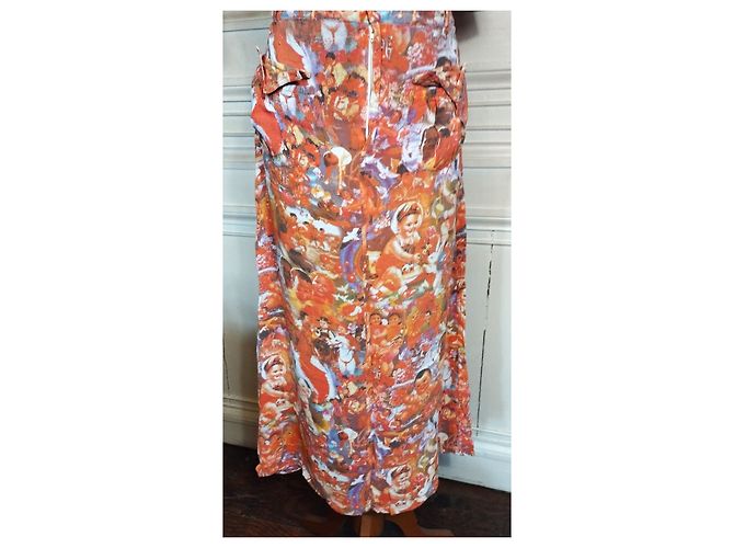 Jean Paul Gaultier FALDA GAULTIER FALDA COLECCIONISTA CHERUBINS T 44/46 - vista 16