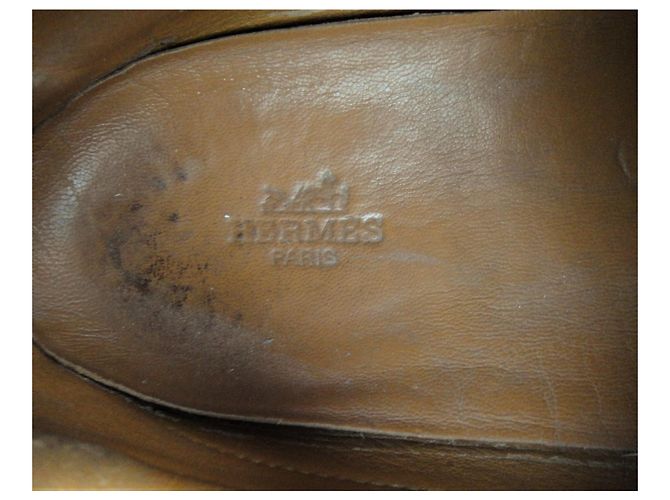 Hermès Hermes scarpe da ginnastica p 38,5 Marrone scuro - vista 7
