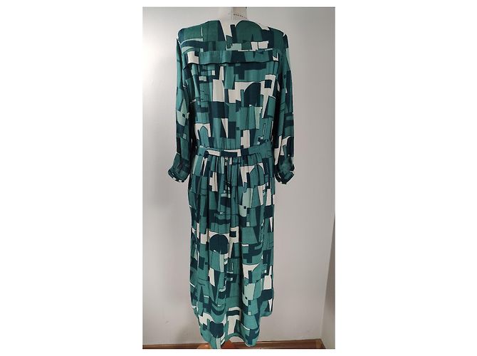 Noa Noa Kleid Grün Viscose - Ansicht 4
