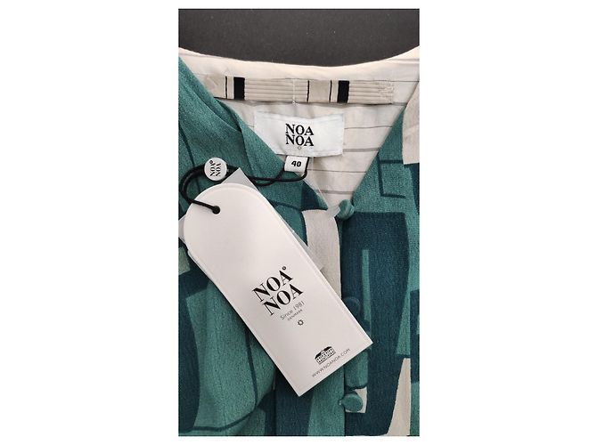 Noa Noa Kleid Grün Viscose - Ansicht 5