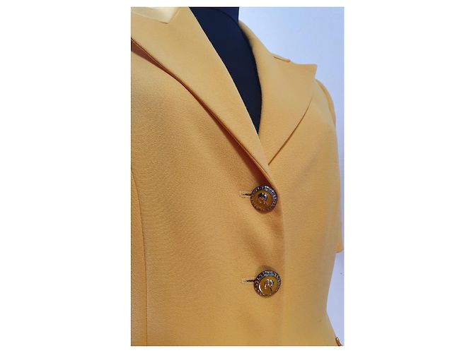 Autre Marque Extenzo Paris Blazer Gelb Größe 38 - Ansicht 4