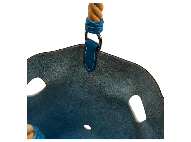 Hermès Blauer Clemence Mangeoire Eimer PM - Ansicht 9