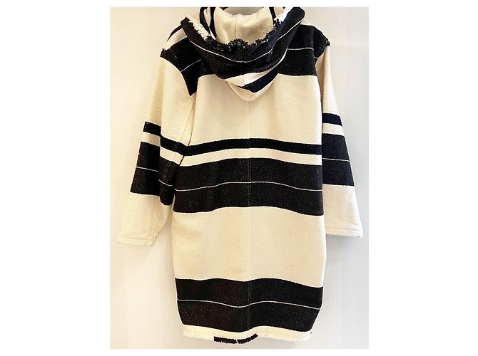Abrigo Isabel Marant Adil de mezcla de lana blanco - vista 4