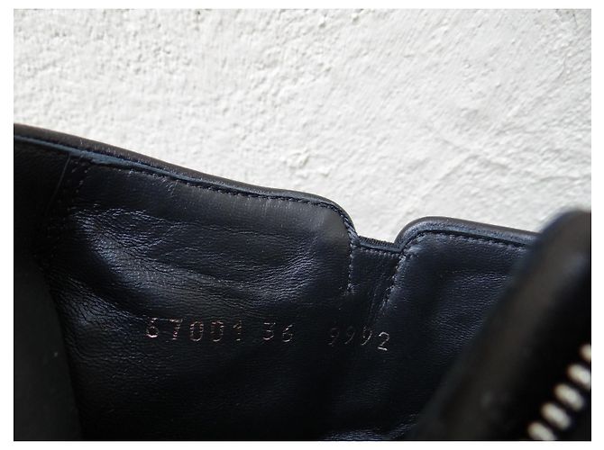 Botines Giuseppe Zanotti de charol negro - vista 6