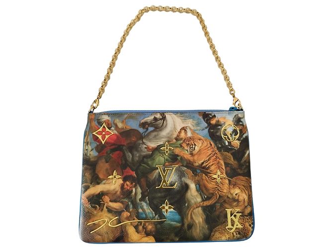 Pochette Louis Vuitton x Jeff Koons Rubens Multicolore - vista 2