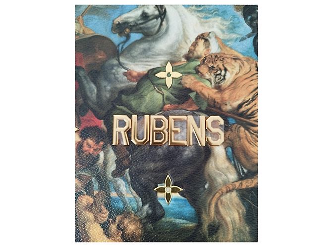 Pochette Louis Vuitton x Jeff Koons Rubens Multicolore - vista 4