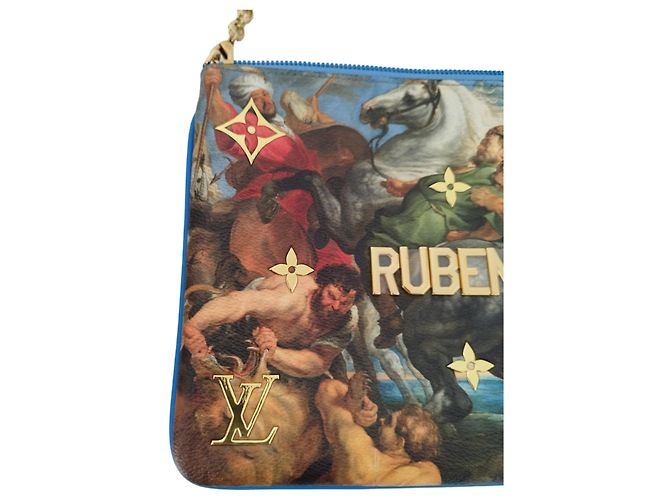 Pochette Louis Vuitton x Jeff Koons Rubens Multicolore - vista 6