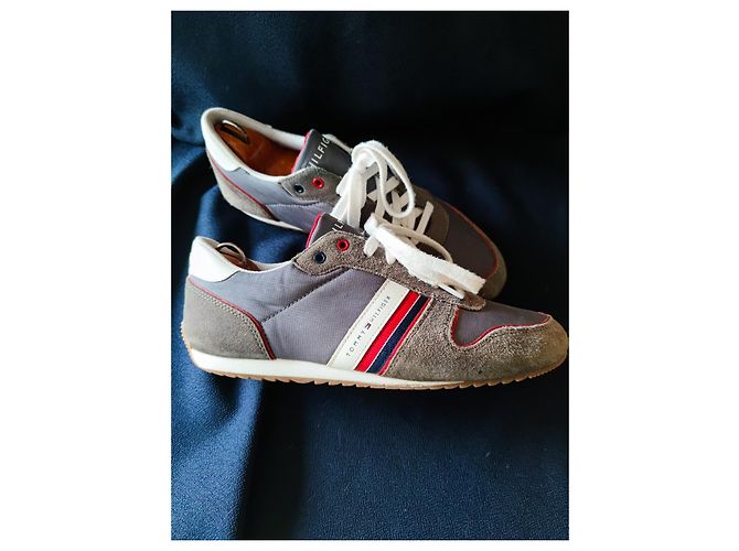 Tommy Hilfiger Sneaker Grau Hirschleder - Ansicht 2