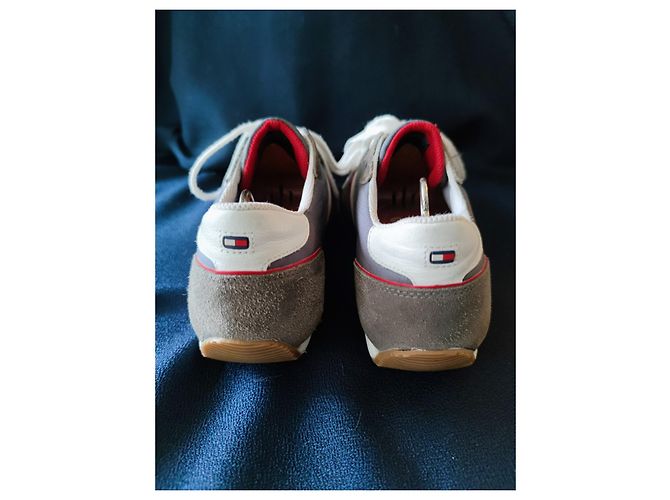 Tommy Hilfiger Sneaker Grau Hirschleder - Ansicht 4